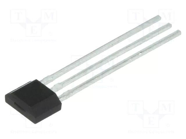 Sensor: magnetic field; -7÷7Gs; 3÷24VDC; SM; TO92; 20mA; -40÷85°C HONEYWELL SM451R