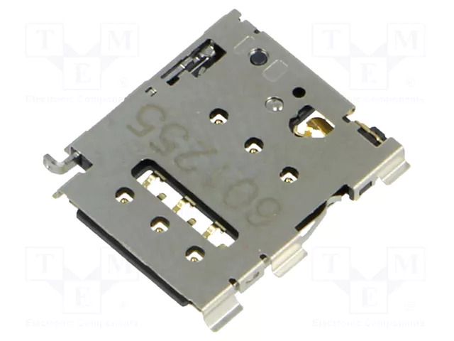 Connector: for cards; Nano SIM; without card tray; SMT; PIN: 6 MOLEX MX-504520-0691/C