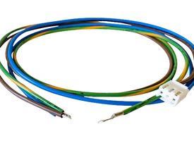 AC I/P CABLE, PWR SUPPLY, 18AWG, GRN/YEL TCI-AC1