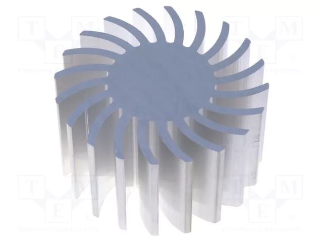 Heatsink; LED; Ø: 70mm; H: 37.5mm FISCHER ELEKTRONIK SK57137.5AL