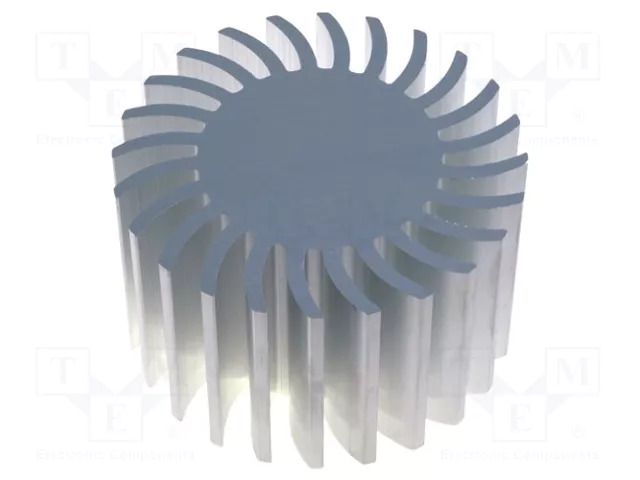 Heatsink; LED; Ø: 85mm; H: 50mm FISCHER ELEKTRONIK SK57250AL