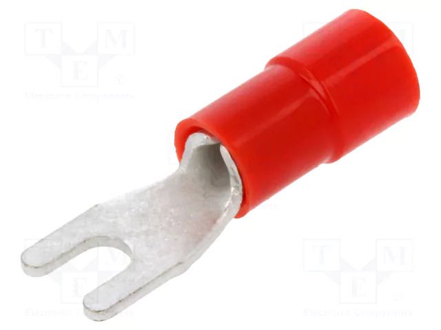 Tip: fork; M2,5; Ø: 2.6mm; 0.25÷1.5mm2; crimped; for cable; tinned BM GROUP BM00102