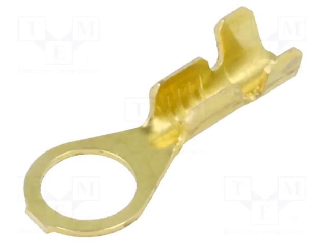 Tip: ring; M5; 0.5÷1mm2; crimped; for cable; non-insulated; brass BM GROUP BM92105