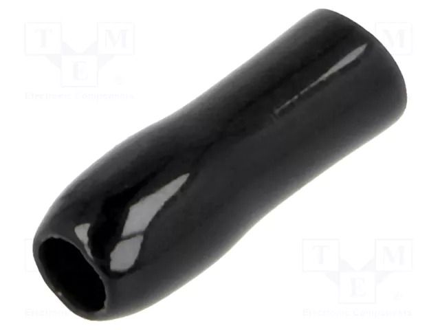 Protection; 1.5mm2; for ring tube terminals; 15mm; black BM GROUP BM81001