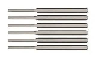 PIN PUNCH SET, PARALLEL, 105MM, 6PC MP013702