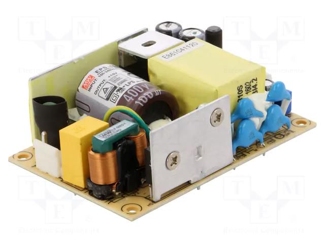 Power supply: switching; open; 45W; 80÷264VAC; OUT: 1; Uout: 15VDC MEAN WELL EPS-45S-15