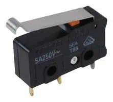 MICROSWITCH, SPDT, 5A, 250V, 0.49N SS-5GL13D