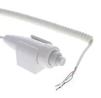 PB SW, DPST-NO, 2A, 125/30V, FREE HANG C2U