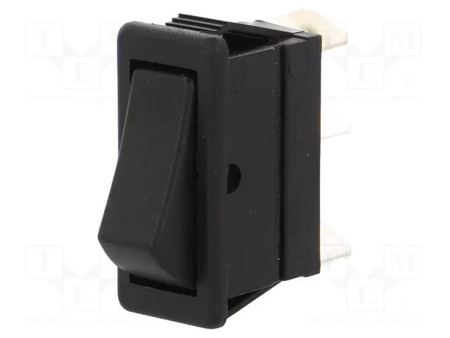 ROCKER; SP3T; Pos: 3; ON-OFF-ON; 16A/250VAC; black; none; 1500 BULGIN AE-C1520ATAAA