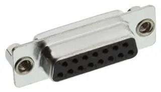 D-SUB CONN, RCPT, DA, 15P, PANEL L77SDAH15SOL2C309