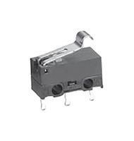 MICROSWITCH, SPDT, 0.1A, 30VDC, 0.78N D2F-01L-D