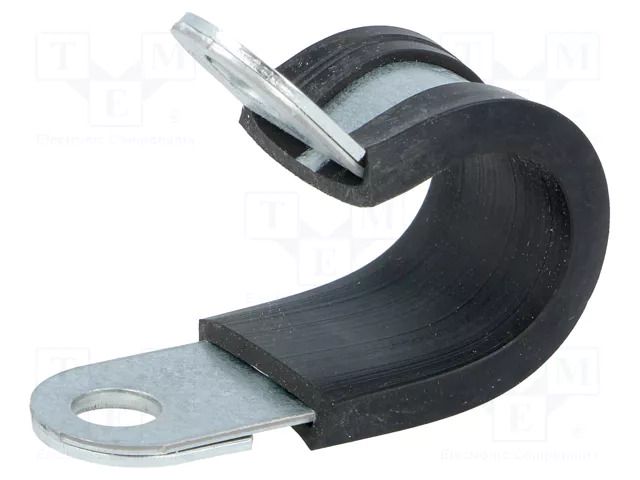 Fixing clamp; ØBundle : 15mm; W: 15mm; steel; Ømount.hole: 6.4mm LAPP RKS-1-15/15