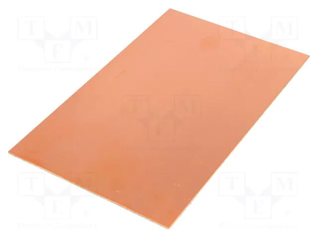 Laminate; FR4,epoxy resin; 1.5mm; L: 160mm; W: 100mm SOLDER PEAK LAM100X160L1.5