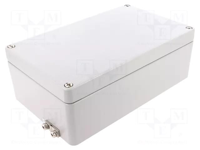 Enclosure: multipurpose; X: 160mm; Y: 260mm; Z: 90mm; ATEX; aluminium RAYCHEM RPG ALUEIN-EX-RJ13