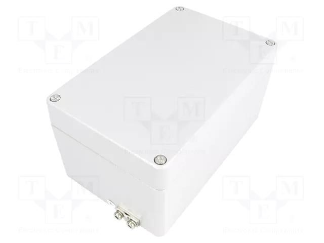 Enclosure: multipurpose; X: 100mm; Y: 160mm; Z: 81mm; ATEX; aluminium RAYCHEM RPG ALUEIN-EX-RJ10