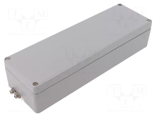 Enclosure: multipurpose; X: 80mm; Y: 250mm; Z: 54mm; ATEX; aluminium RAYCHEM RPG ALUEIN-EX-RJ08