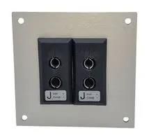 THERMOCPL CONN, W/PANEL, SOCKET, J, 2WAY IS-J-FF + FSP-2