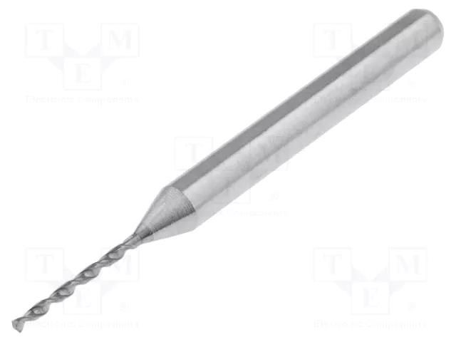 Drill bit; Ø: 0.85mm; L: 38.2mm; PCB; 1/8" (3,175mm) KEMMER PRAEZISION SM32-0.85