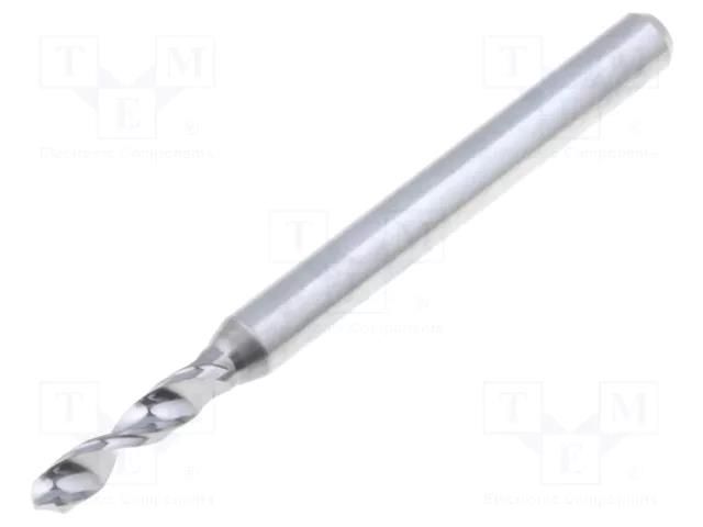 Drill bit; Ø: 2.2mm; L: 38.2mm; PCB; 1/8" (3,175mm) KEMMER PRAEZISION SM32-2.2