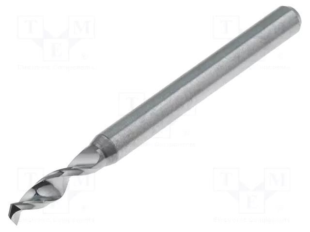 Drill bit; Ø: 2.5mm; L: 38.2mm; PCB; 1/8" (3,175mm) KEMMER PRAEZISION SM32-2.5