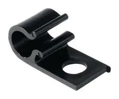 CABLE CLIP, SCREW MOUNT, BLK, 10MM 8D10.AB6P