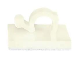 CABLE CLIP, SELF ADHESIVE, NTRL, 6MM RA6.NN3P