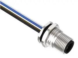 SENSOR CORD, 4P M12 PLUG-FREE END, 1M BR-M12M4R9-1