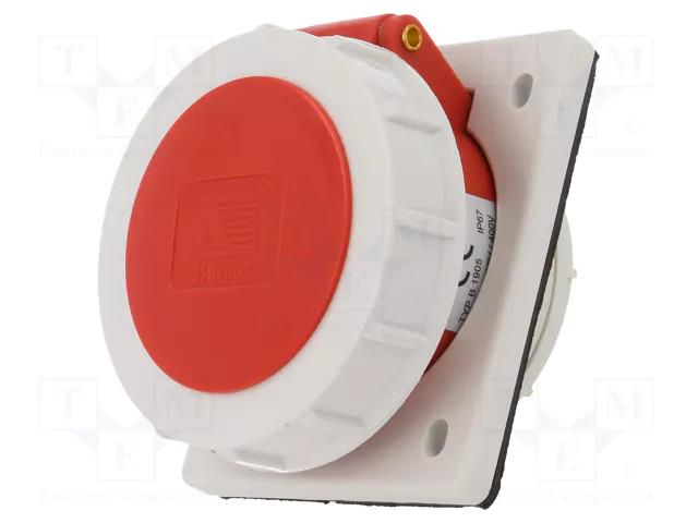 Connector: AC supply 3-phase; socket; female; 16A; 400VAC; IP67 PAWBOL PB.1905