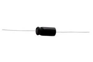 ALUMINUM ELECTROLYTIC CAPACITOR, 100UF, 50V, AXIAL TVA1310-E3