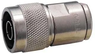 RF/COAXIAL N PLUG STR 50 OHM CLAMP/SOLDER 082-61