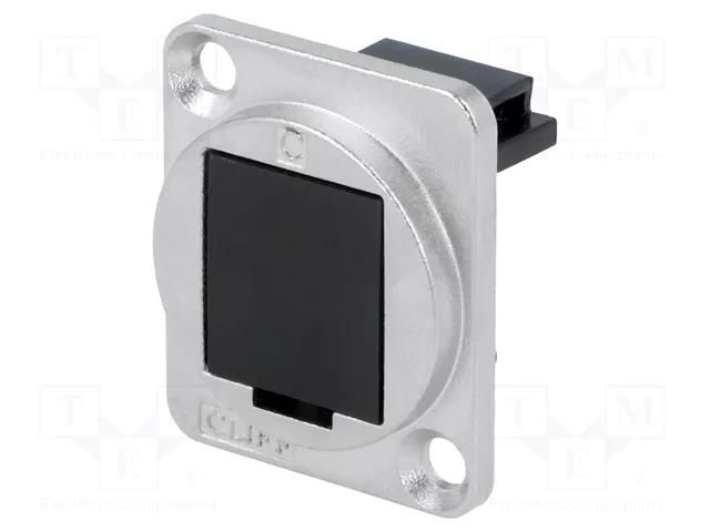 Protection cap; silver; metal; XLR standard; 19x24mm; FT CLIFF CP30241M