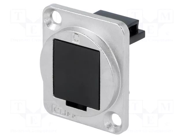 Protection cap; silver; metal; XLR standard; 19x24mm; FT CLIFF CP30241M