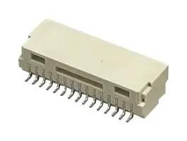 CONN, R/A HDR, 15POS, 1ROW, 1MM MP013820