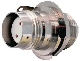 RF/COAXIAL, TWINAX BULKHEAD RECEPTACLE, STRAIGHT, SOLDER 082-5590-RFX