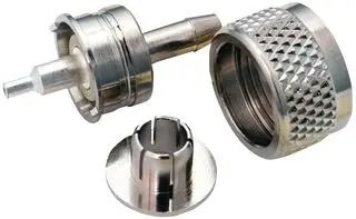 RF/COAXIAL, UHF PLUG, STRAIGHT, CRIMP 083-58FCP-RFX