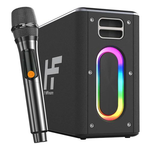 Speaker HiFuture Music Box Bluetooth + 2 microphones (black), HiFuture Music Box Black