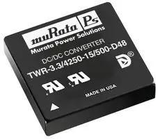 DC-DC CONVERTER, ISO POL, 3 O/P, 11W, 5V, 12V TWR-5/1000-15/200-D24A-C.