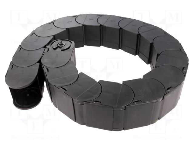 Cable chain; 168; Bend.rad: 100mm; L: 999mm; Int.height: 50mm IGUS 168.050.100.0