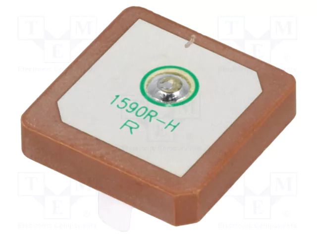 Antenna; GPS; RHCP; 50Ω; 18x18x4mm; ceramics; -40÷105°C SR PASSIVES ANT1590-1840H