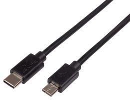 USB CABLE, 2.0 C PLUG-MICRO PLUG, 300MM MEFUSBB30CV1