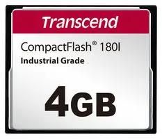 COMPACT FLASH CARD, 4GB, MLC NAND, SLC TS4GCF180I