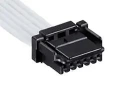 CONN HOUSING, PLUG, 6POS, 1MM, BLACK KW30-6P-1C(800)