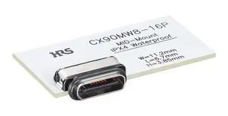 USB CONN, 2.0 TYPE C, R/A RCPT, 16P CX90MW8-16P1