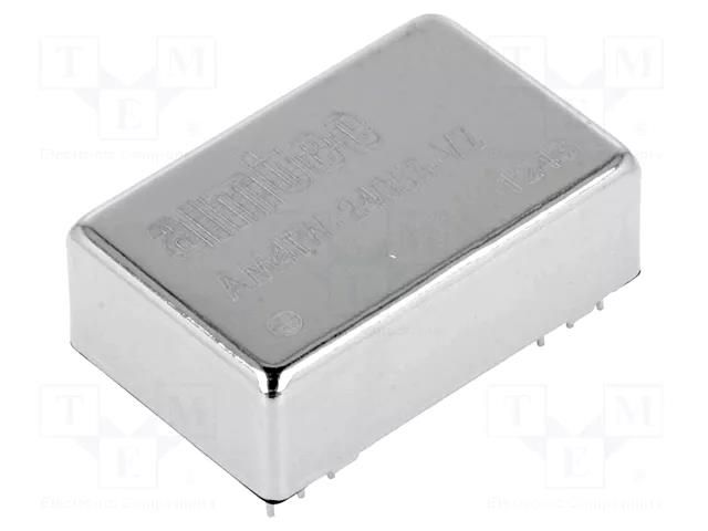 Converter: DC/DC; 4W; Uin: 9÷36VDC; Uout: 5VDC; Iout: 800mA; DIP24 AIMTEC AM4TW-2405S-VZ