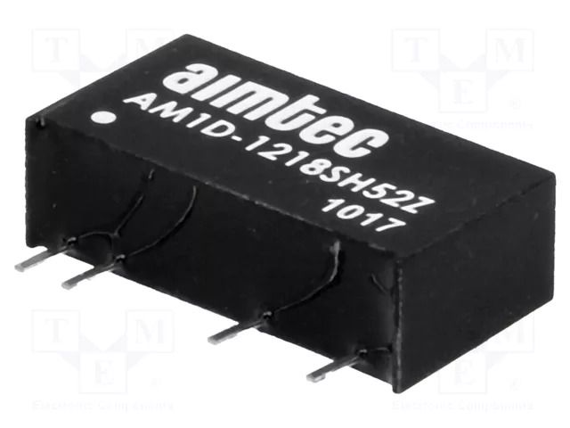 Converter: DC/DC; 1W; Uin: 10.8÷13.2VDC; Uout: 18VDC; Iout: 55mA AIMTEC AM1D-1218SH52Z