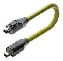 ENET CABLE, STP, SPE PLUG-FREE END, 3M 106780002020030