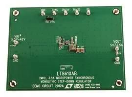 DEMONSTRATION BOARD, SYNC BUCK REGULATOR DC2012A