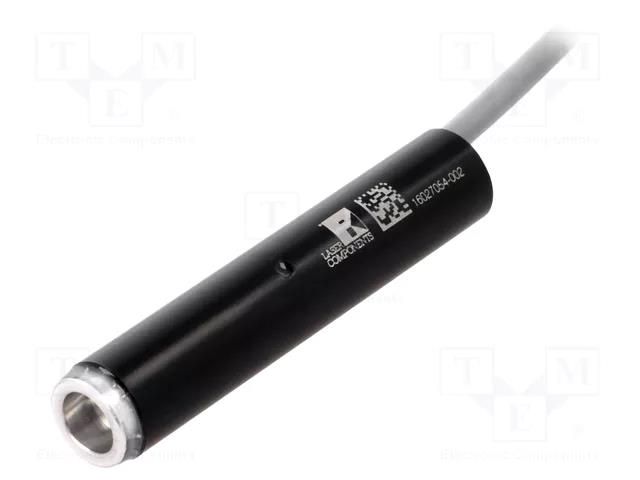 Module: laser; 10mW; red; line; 635nm; 10÷30VDC; 30÷150mA Laser Components FP-L-635-10-50-C24
