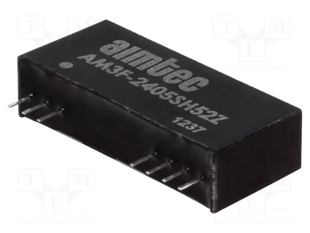 Converter: DC/DC; 3W; Uin: 21.6÷26.4VDC; Uout: 5VDC; Iout: 600mA AIMTEC AM3F-2405SH52Z