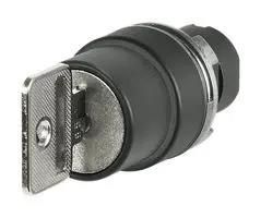 ACTUATOR, ROUND, BLACK, PLASTIC 46-2925.1000.7P8